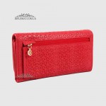 Кошелек женский TERGAN 5787 Кожаный KIRMIZI NAPPA Красный/Розовый