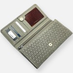 Кошелек женский TERGAN 5787 Кожаный KUM FLOATER Бежевый 
