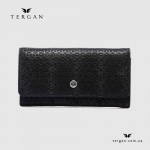 Кошелек женский TERGAN 5787 Кожаный  SIYAH FLOATER Черный