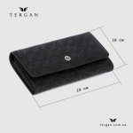 Кошелек женский TERGAN 5787 Кожаный  SIYAH FLOATER Черный