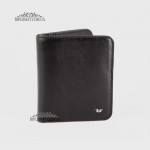 Мужское компактное портмоне TERGAN 1594 SIYAH RUSTIC, чёрное