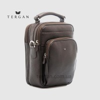 Сумка мужская TERGAN 21200 Кожаная Вертикальная С верхней ручкойKAHVE LATIGO
