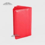 Обложка для ID паспорта и Европрав TERGAN 1601  KIRMIZI PALERMO Красная