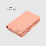 Обложка кожаная для ID паспорта TERGAN 1601  NUDE FLOATER Пудра