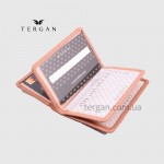 Обложка кожаная для ID паспорта TERGAN 1601  NUDE FLOATER Пудра