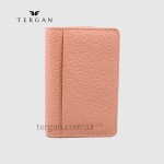 Обложка кожаная для ID паспорта TERGAN 1601  NUDE FLOATER Пудра