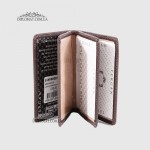 Обложка кожаная для ID паспорта TERGAN 1601  KAHVE ROLAX Темно Коричневый