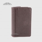 Обложка кожаная для ID паспорта TERGAN 1601  KAHVE ROLAX Темно Коричневый