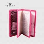 Обложка кожаная для ID паспорта TERGAN 1601  FUJIA FLOATER Сиреневый