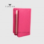 Обложка кожаная для ID паспорта TERGAN 1601  FUJIA FLOATER Сиреневый