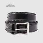 Ремень TERGAN 3056  SIYAH RUSTIC Черный