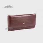 Ключница кожаная с карабинами для крепления ключей TERGAN 080   KAHVE RUSTIC Коричневый
