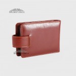 Визитница кожаная для дисконтных карт и чужих визиток TERGAN 1512  22TABA RUSTIC Коричневая 