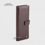 Визитница кожаная для дисконтных карт и чужих визиток TERGAN 1514  KAHVE RUSTIC Коричневая