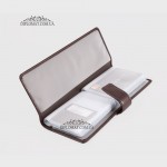 Визитница кожаная для дисконтных карт и чужих визиток TERGAN 1514  KAHVE RUSTIC Коричневая