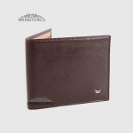 Маленький мужской кошелек TERGAN 1519  из натуральной кожи на магните KAHVE RUSTIC Коричневый