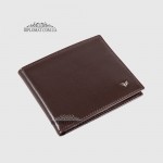 Маленький мужской кошелек TERGAN 1519  из натуральной кожи на магните KAHVE RUSTIC Коричневый