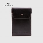 Визитница кожаная TERGAN 1193  для дисконтных карт SIYAH RUGAN CROCO Черный