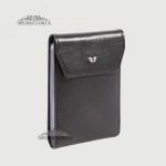 Визитница кожаная TERGAN 1193  для дисконтных карт SIYAH RUSTIC Черный