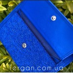 Портмоне женское TERGAN 5788 Кожаное SAX MAVI NAPPA  Синий