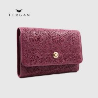 Портмоне женское кожаное TERGAN 5788 MOR NAPPA