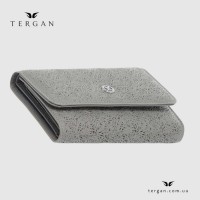 Портмоне женское кожаное TERGAN 5788 ACIK GRI NAPPA
