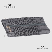 Ключница кожаная TERGAN 0157 GRI CROCO Серый