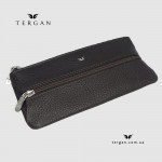Ключница на два отделения TERGAN 0157  кожа FLOATER Коричневая