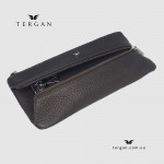 Ключница на два отделения TERGAN 0157  кожа FLOATER Коричневая