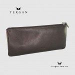 Кожаная ключница TERGAN 0157 KAHVE RUSTIC (коричневая, на молнии) 