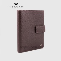 Обложка для автодокуменов и паспорта TERGAN 1558 с отделением для денегKAHVE ALLIGO
