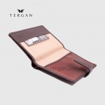 Обложка для автодокуменов и паспорта TERGAN 1558 с отделением для денег KAHVE ALLIGO Коричневый-Бежевый