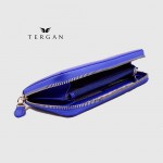 Кошелек на молнии TERGAN 5777 кожаный SAX MAVI ARSEL  Синий