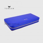 Кошелек на молнии TERGAN 5777 кожаный SAX MAVI ARSEL  Синий