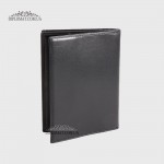 Кожаная обложка для паспорта и автодокументов TERGAN 1338 SIYAH RUSTIC чёрная