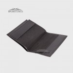 Кожаная обложка для паспорта и автодокументов TERGAN 1338 SIYAH RUSTIC чёрная