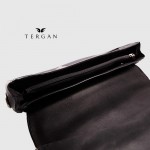 Портфель Кожаный TERGAN 2945 Мягкий Классический с кодовым замком SIYAH VEGETAL Черный Черный
