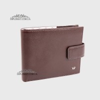 Портмоне Мужское TERGAN 1109 Закрывается хлястиком на кнопке С монетницей KAHVE RUSTIC Коричневый