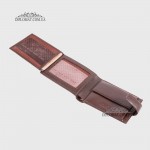 Портмоне Мужское TERGAN 1109  с хлястиком на кнопке  KAHVE RUSTIC Коричневый Коричневый