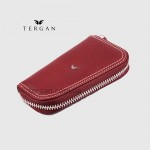 Ключница TERGAN 090 Кожаная на металлической молнии 22TABA VEGETAL; Коричневый