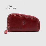 Ключница TERGAN 090 Кожаная на металлической молнии 22TABA VEGETAL; Коричневый