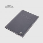 Обложка для паспорта TERGAN 1200 кожаная LACIVERT RUSTIC Синий Синий