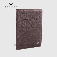 Обложка для паспорта TERGAN 1200 кожанаяKAHVE FLOATER Коричневый