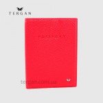 Обложка для паспорта TERGAN 1200 кожаная KIRMIZI FLOATER