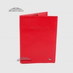 Обложка для паспорта TERGAN 1200 кожаная KIRMIZI RUSTIC Красный