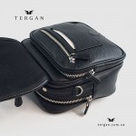 Сумка барсетка мужская через плечо TERGAN 2957  SIYAH LATIGO Черный из натуральной кожи