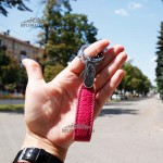 Брелок Кожаный TERGAN 0235 Два кольца FUJIA FLOATER 
