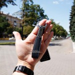 Брелок Кожаный TERGAN 0235 Два кольца LACIVERT FLOATER Синий