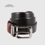 Ремень Джинсовый TERGAN 3223  SIYAH RUSTIC/TABA 