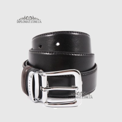 Ремень TERGAN 3860 Кожаный ДвухстороннийSIYAH RUSTIC/KAHVE RUST